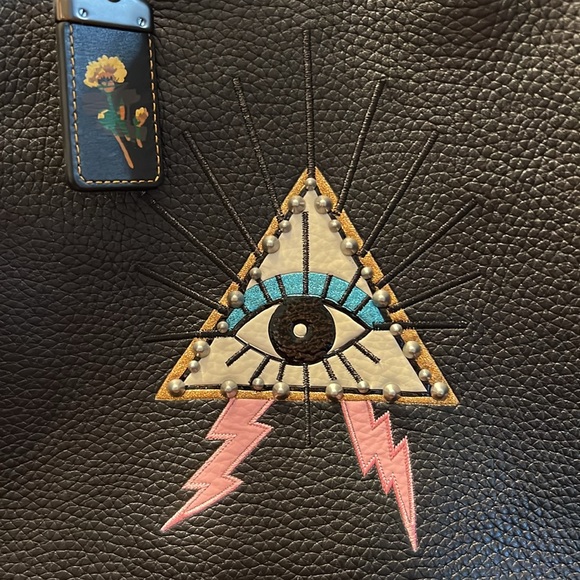Coach Rogue Bag With Pyramid Eye - Picture 2 of 13